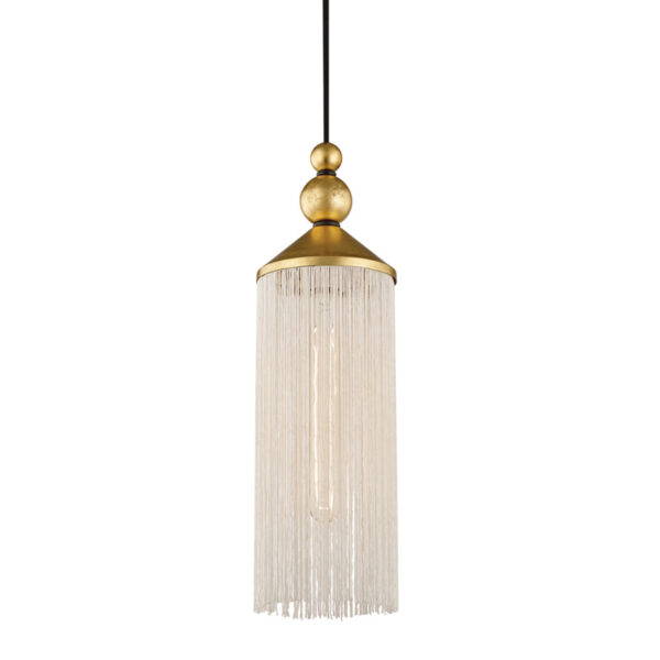 Mitzi by Hudson Valley Lighting Scarlett Pendant H300701 GL WH