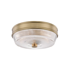 Mitzi by Hudson Valley Lighting Lacey Flush Mount H309501 AGB