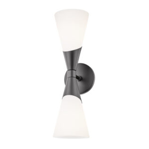 Mitzi by Hudson Valley Lighting Parker Wall Sconce H312102 BLK