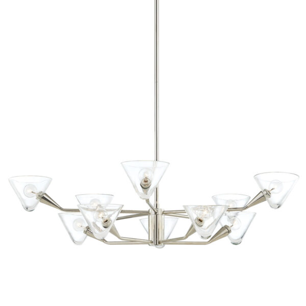 Mitzi by Hudson Valley Lighting Isabella Chandelier H327810 PN