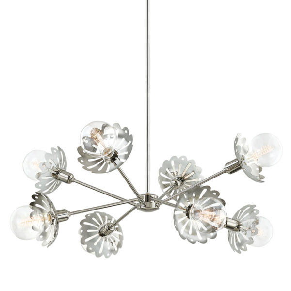 Mitzi by Hudson Valley Lighting Alyssa Chandelier H353808 PN