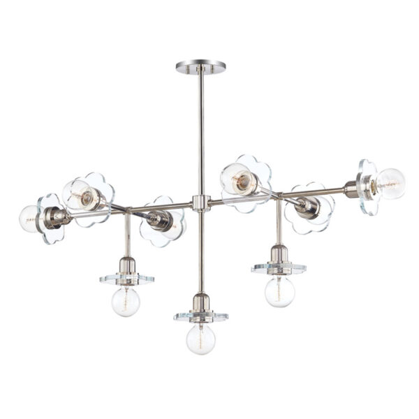 Mitzi by Hudson Valley Lighting Alexa Chandelier H357809 PN