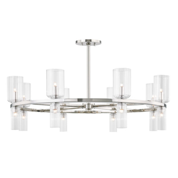 Mitzi by Hudson Valley Lighting Tabitha Chandelier H384816 PN