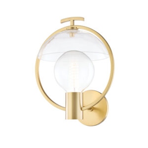 Mitzi by Hudson Valley Lighting Ringo Wall Sconce H387101 AGB