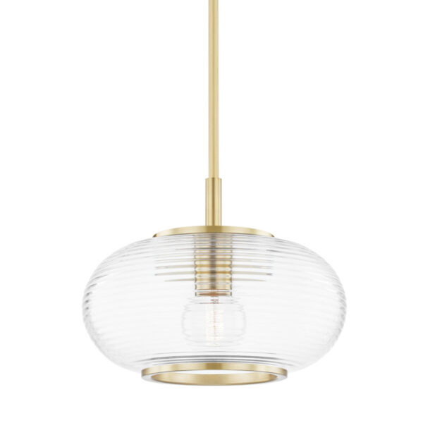 Mitzi by Hudson Valley Lighting Maggie Pendant H418701 AGB