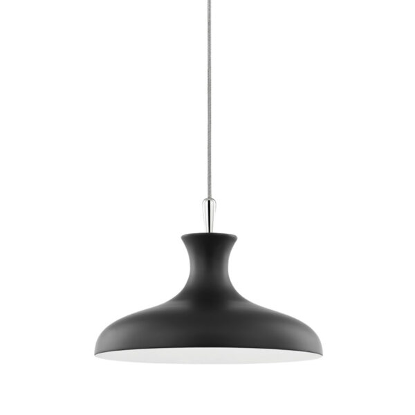 Mitzi by Hudson Valley Lighting Cassidy Pendant H421701S PN BK