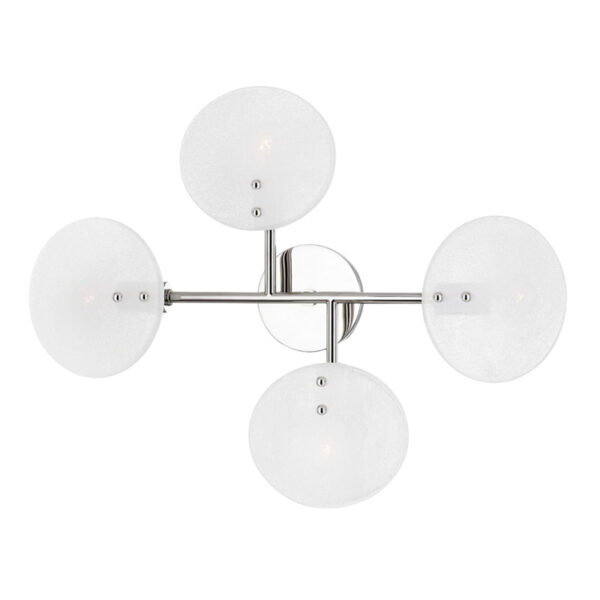 Mitzi by Hudson Valley Lighting Giselle Semi Flush H428604 PN