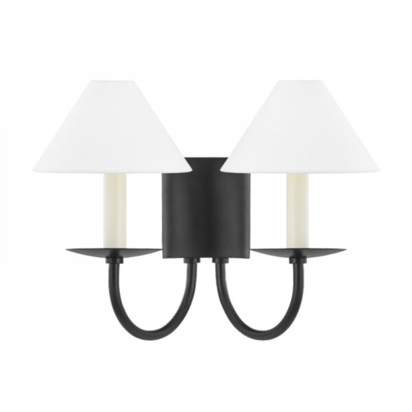 Mitzi by Hudson Valley Lighting Lenore Wall Sconce H464102 SBK
