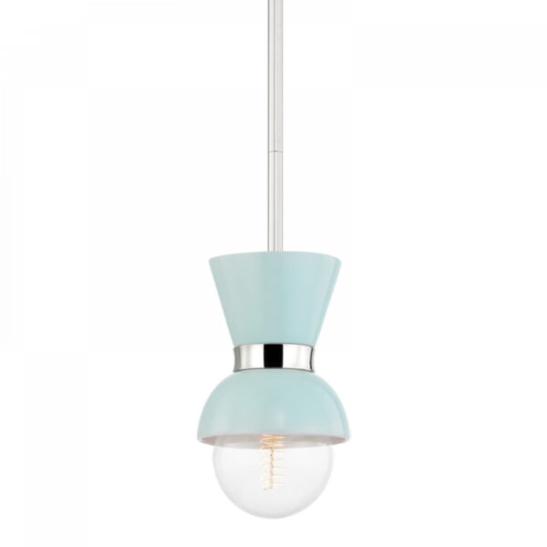 Mitzi by Hudson Valley Lighting Gillian Pendant H469701 PN CRB