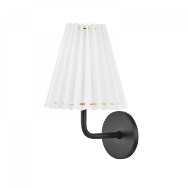 Mitzi by Hudson Valley Lighting Demi Wall Sconce H476101A SBK