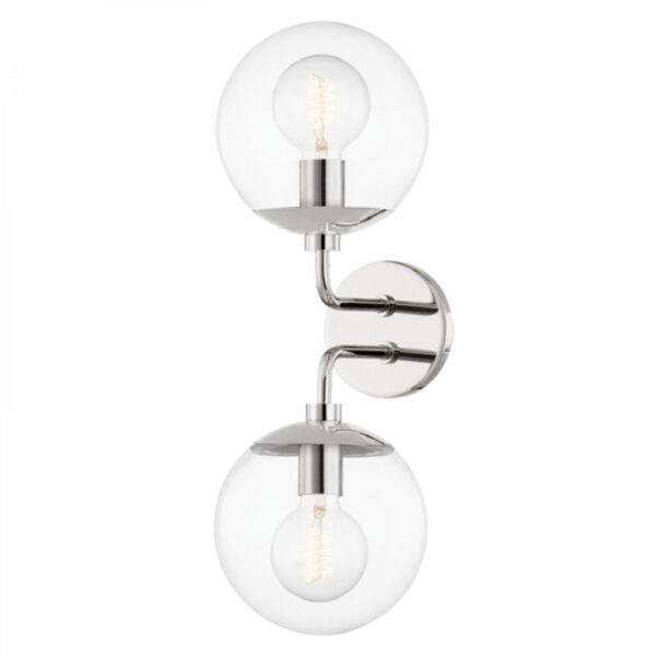 Mitzi by Hudson Valley Lighting Meadow Wall Sconce H503102 PN