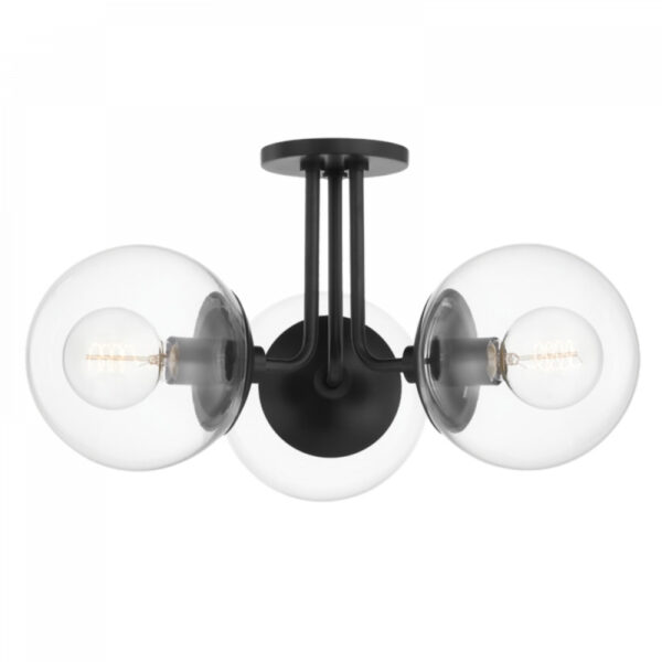 Mitzi by Hudson Valley Lighting Meadow Semi Flush H503603 OB