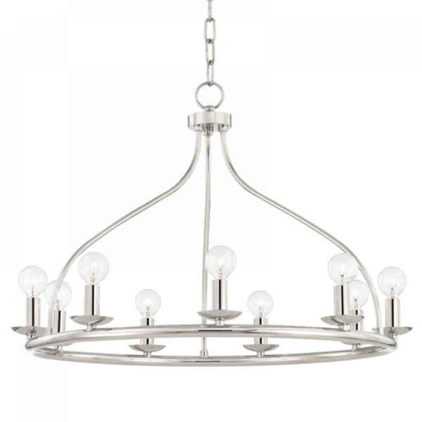 Mitzi by Hudson Valley Lighting Kendra Chandelier H511809 PN