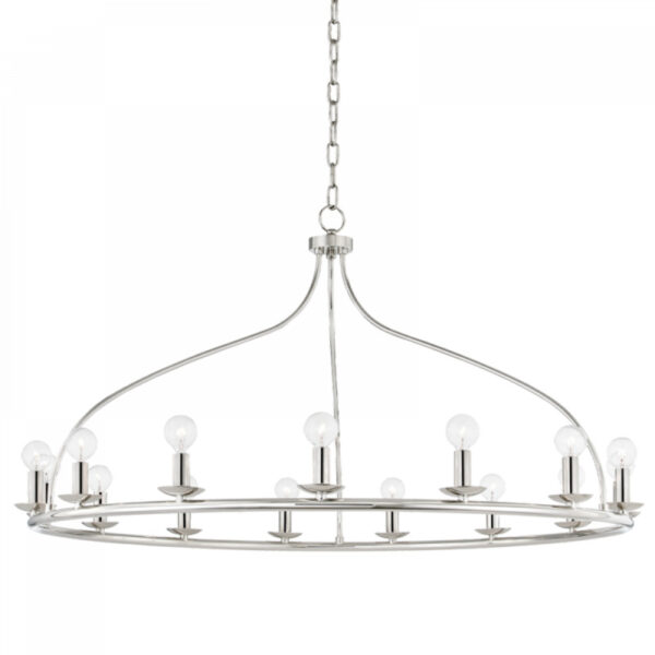 Mitzi by Hudson Valley Lighting Kendra Chandelier H511815 PN