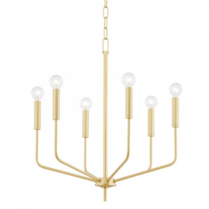 Mitzi by Hudson Valley Lighting Bailey Chandelier H516806 AGB