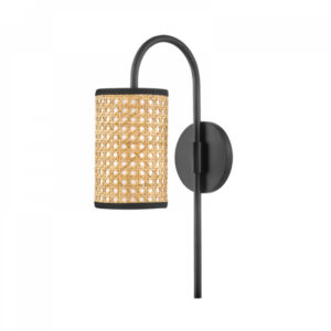 Mitzi by Hudson Valley Lighting Dolores Wall Sconce H520101 SBK