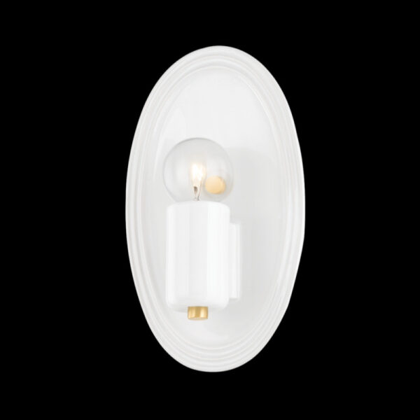 Mitzi by Hudson Valley Lighting JOYCE Wall Sconce H559101 AGB CGW