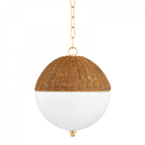 Mitzi by Hudson Valley Lighting Summer Pendant H603701S AGB