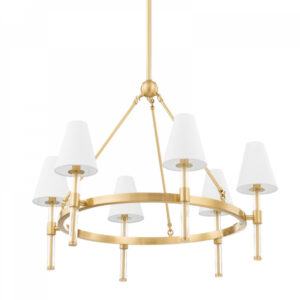 Mitzi by Hudson Valley Lighting Janelle Chandelier H630806 AGB