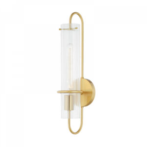 Mitzi by Hudson Valley Lighting Beck Wall Sconce H640101 AGB