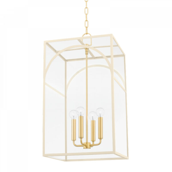 Mitzi by Hudson Valley Lighting Addison Pendant H642704L AGB TCR