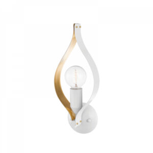Mitzi by Hudson Valley Lighting Nala Wall Sconce H658101 SWH GL