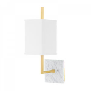 Mitzi by Hudson Valley Lighting Mikaela Wall Sconce H700101 AGB