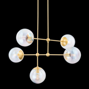 Mitzi by Hudson Valley Lighting OPHELIA Chandelier H726805 AGB