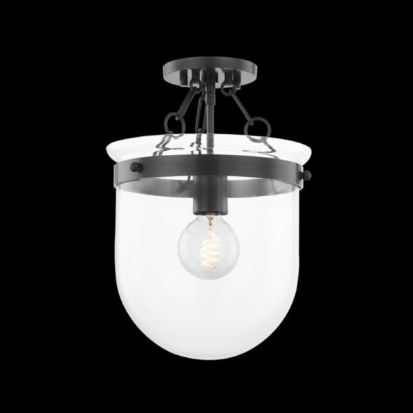 Mitzi by Hudson Valley Lighting DUNBAR Semi Flush H763601 OB