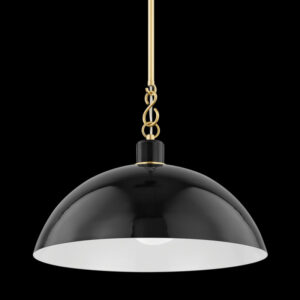 Mitzi by Hudson Valley Lighting CAMILLE Pendant H769701L AGB GBK