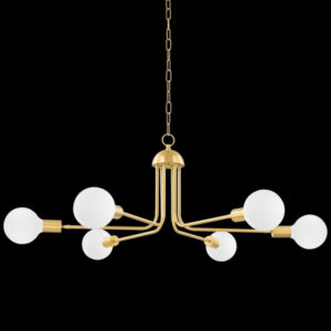 Mitzi by Hudson Valley Lighting BLAKELY Chandelier H774806 AGB