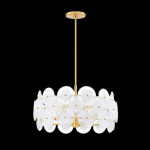 Mitzi by Hudson Valley Lighting ZOELLA Chandelier H810705 AGB