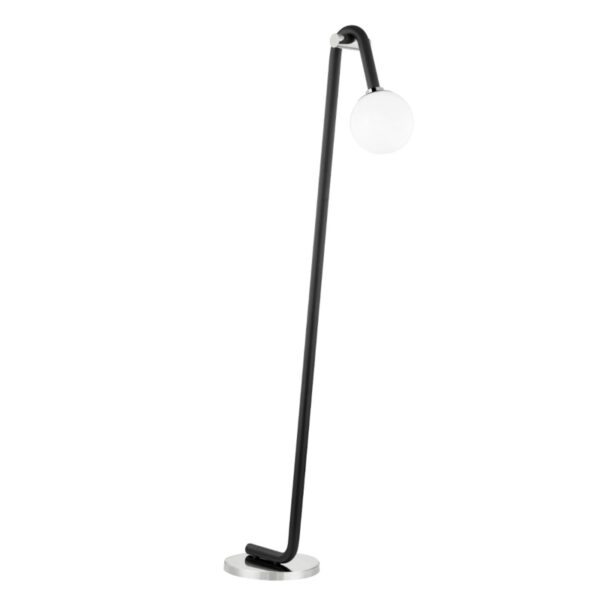 Mitzi by Hudson Valley Lighting Whit Floor Lamp HL382401 PN BK