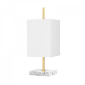Mitzi by Hudson Valley Lighting Mikaela Table Lamp HL700201 AGB