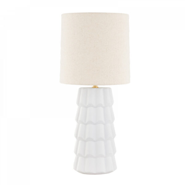 Mitzi by Hudson Valley Lighting Maisie Table Lamp HL712201 AGB CTW