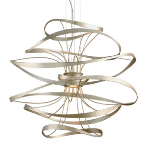 Corbett Calligraphy Chandelier 213 44 SL SS