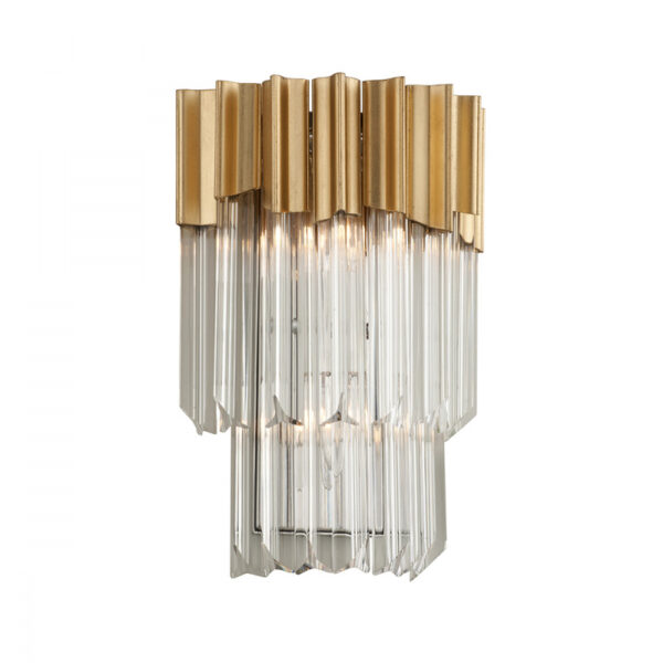 Corbett Charisma Wall Sconce 220 12 GL SS