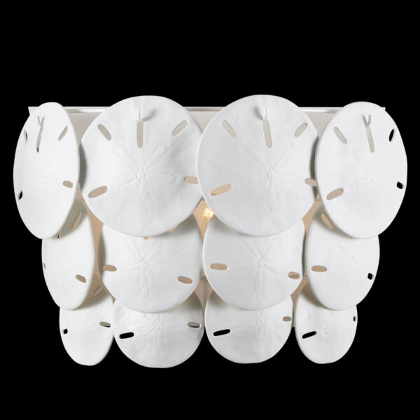 Currey Tulum White Wall Sconce 5000 0234