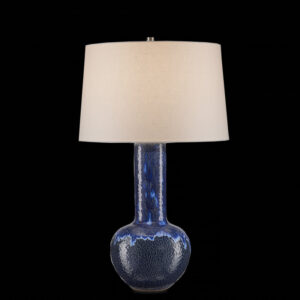Currey Kelmscott Blue Gourd Table Lamp 6000 0822