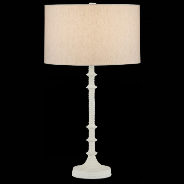 Currey Gallo White Table Lamp 6000 0868