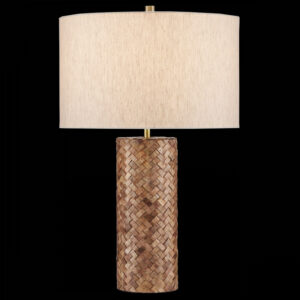 Currey Meraki Wood Table Lamp 6000 0883