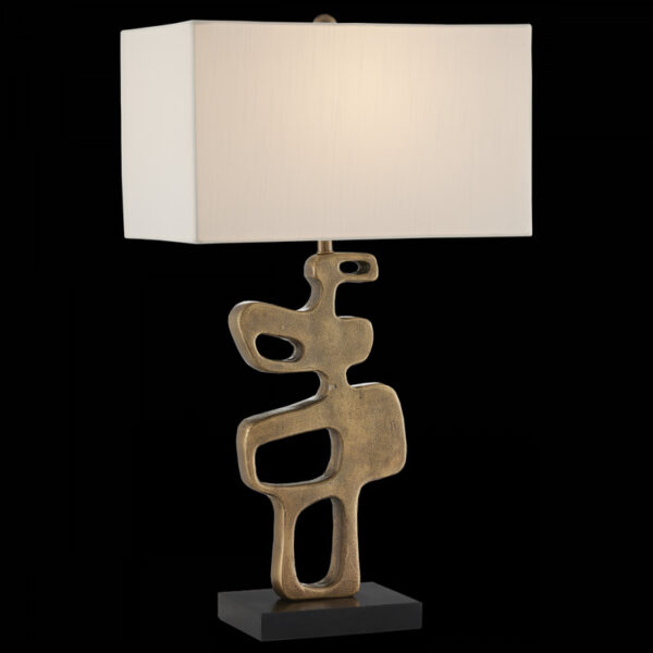 Currey Mithra Brass Table Lamp 6000 0884