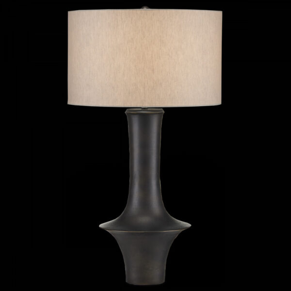 Currey Silvestri Black Table Lamp 6000 0888