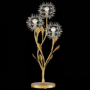 Currey Dandelion Silver & Gold Table Lamp 6000 0895