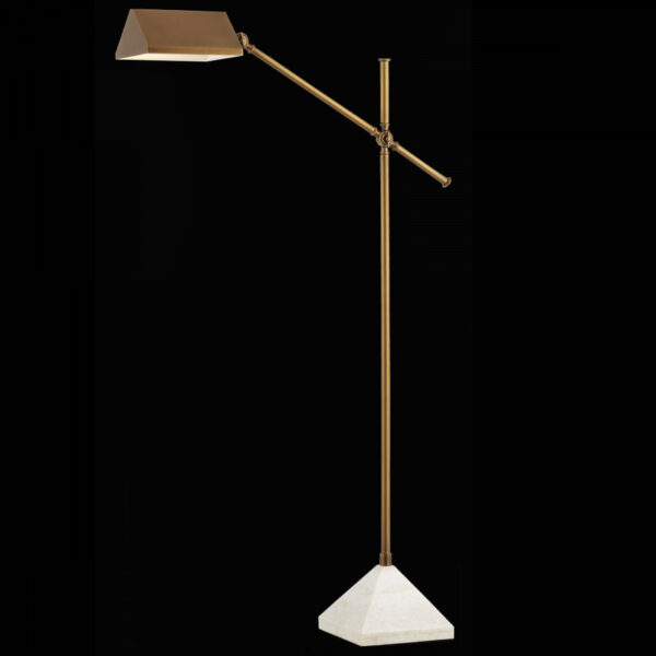 Currey Repertoire Brass Floor Lamp 8000 0134