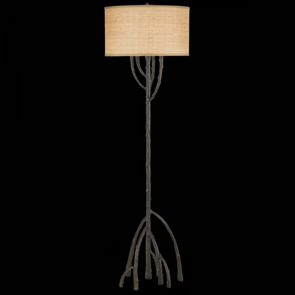 Currey Mangrove Bronze Floor Lamp 8000 0142