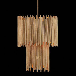 Currey Teahouse Two Tier Pendant 9000 0966