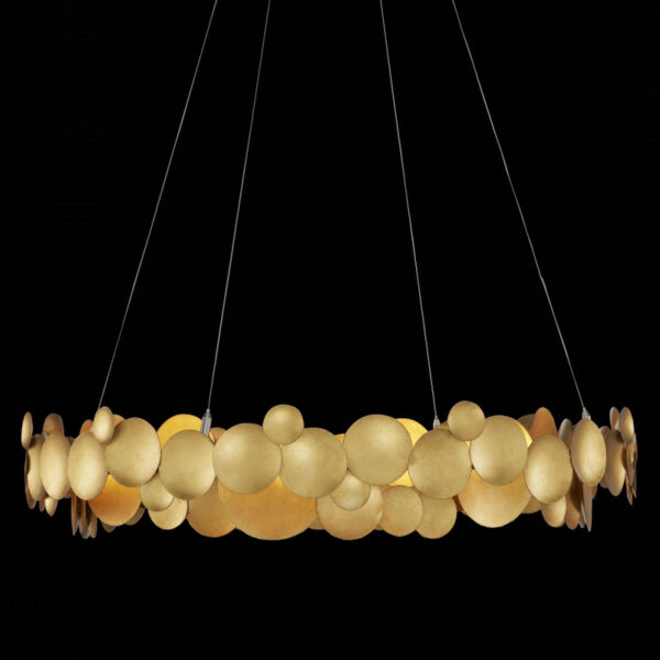 Currey Lavengro Gold Chandelier 9000 0972