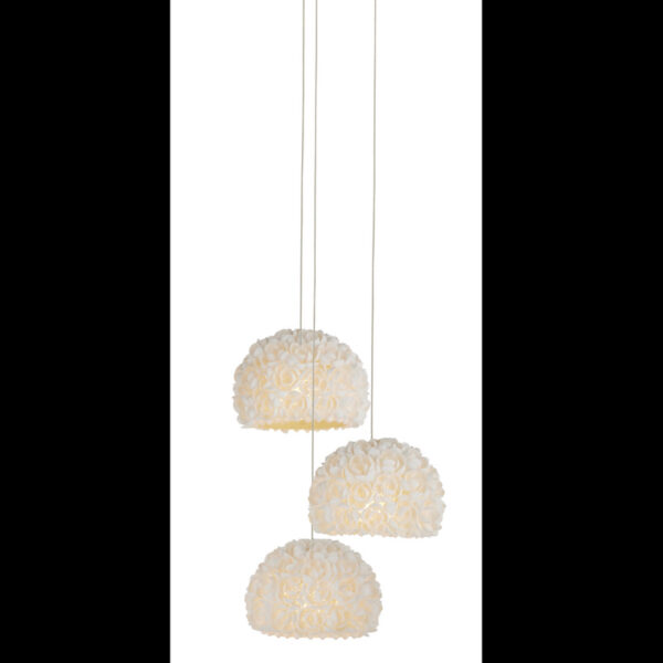 Currey Virtu 3 Light Round Multi Drop Pendant 9000 1178