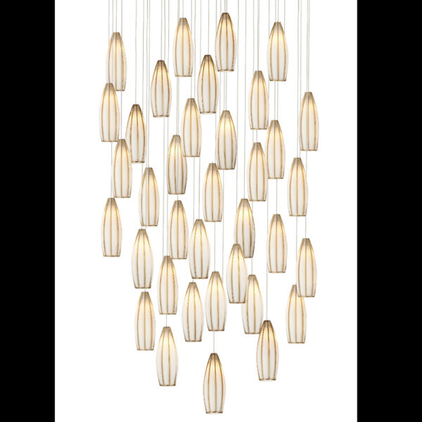 Currey Parish 36 Light Round Multi Drop Pendant 9000 1191